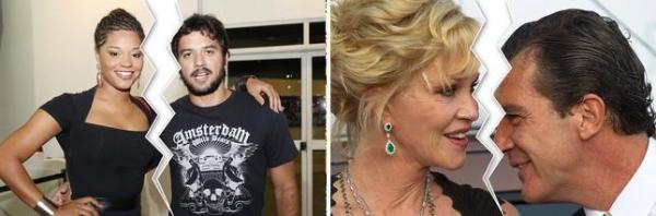 Juliana Alves e Guilherme Duarte  Melanie Griffith e Antonio Banderas(Imagem:Felipe Panfili/AgNews - Agência Getty Images)