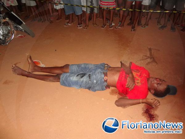 Homem morre após levar tiro na nuca em Floriano.(Imagem:FlorianoNews)