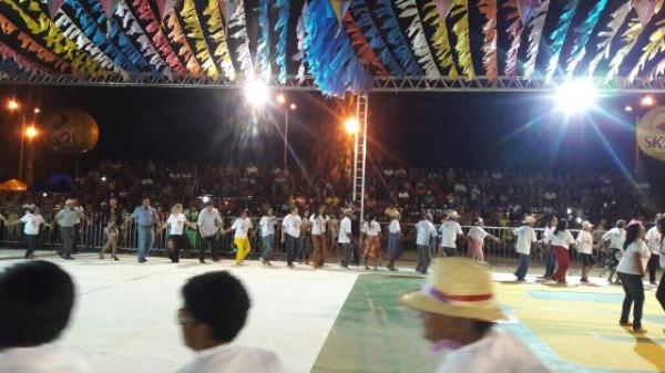 Público prestigia realização do Nono Festival Nordestino de Cultura Junina Nacional de Floriano.(Imagem:SECOM)