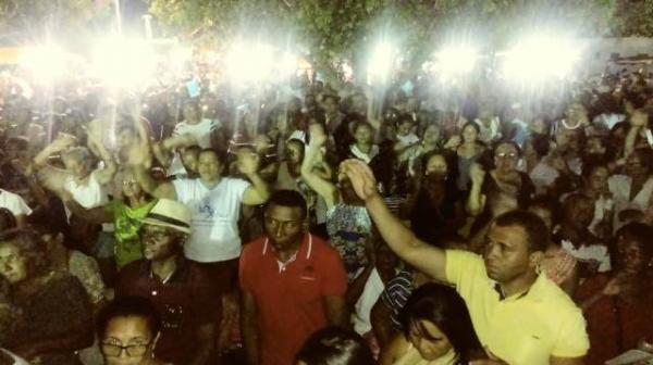 Multidão participa de encerramento dos festejos de Nossa Senhora da Guia em Floriano.(Imagem:FlorianoNews)