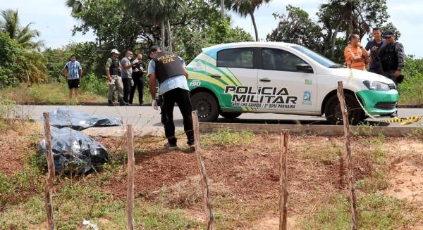 Policial e suspeito morreram na Zona Rural de Parnaíba.(Imagem:Kairo Amaral/TV Clube)