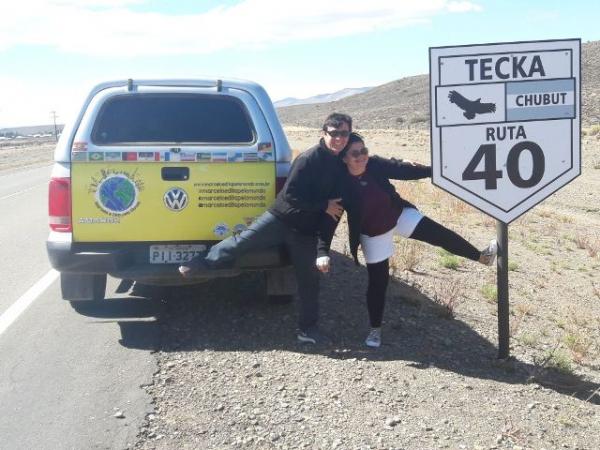Casal piauiense viaja 83 mil quilômetros de carro pela América (Imagem:Arquivo Pessoal)