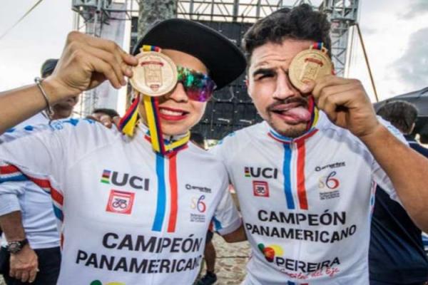 Brasil fatura dois ouros no Pan de Mountain Bike na Colômbia.(Imagem:LANCE)
