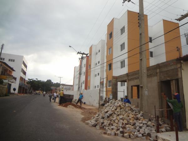 Condomínio Popular de Floriano já está causando conflitos.(Imagem:FlorianoNews)