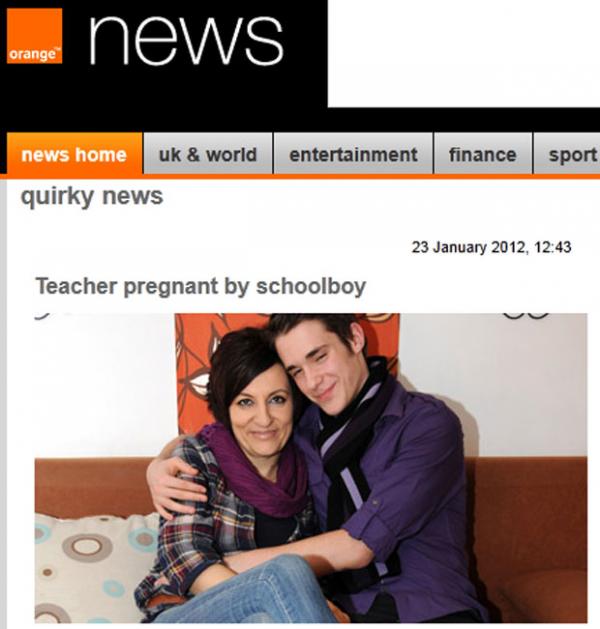 Renata Juras e Erwin Unterlechner.(Imagem:Reprodução/Orange News)