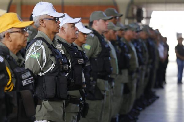 Policiais militares deixaram a capital nessa quinta-feira (18).(Imagem:Divulgação/SSP-PI)