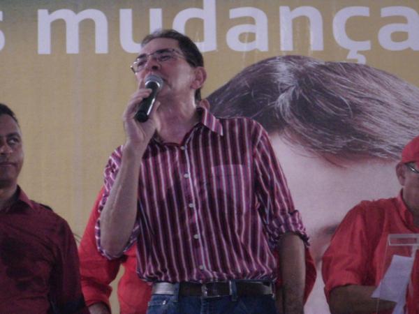 Conven&ccedil;&atilde;o do PT homologa candidatura de Oscar Proc&oacute;pio.(Imagem:Assessoria da Comunica&ccedil;&atilde;o)