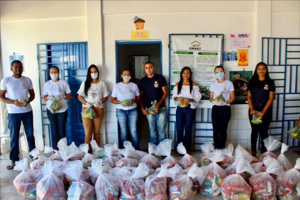 distribuição de alimentos(Imagem:Reprodução)