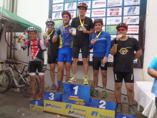 Atletas participaram da Final do 1º Campeonato Florianense de MTB.(Imagem:FlorianoNews)