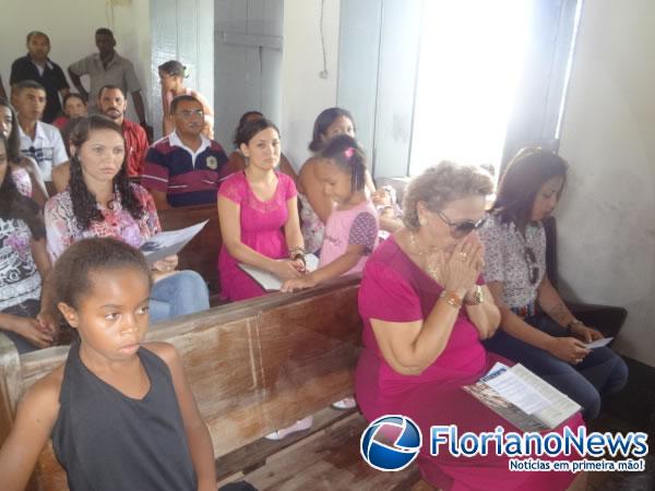  Encerramento de festejo na localidade Araçás.(Imagem:FlorianoNews)