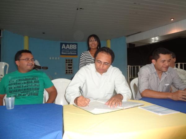 Empossado novo presidente da AABB de Floriano.(Imagem:FlorianoNews)