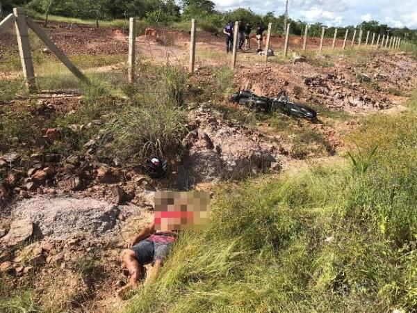 Cleilson Castro de Oliveira, de 20 anos, veio a óbito ainda no local do acidente. (Imagem:Divulgação)