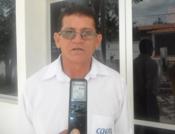 Edilson Pereira de Sá, Diretor da CAEMA.(Imagem:FlorianoNews)