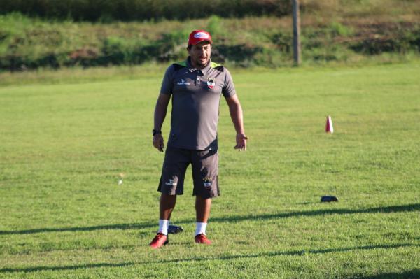 Lucas Andrade, técnico do River-PI.(Imagem:Victor Costa/ RiverAC)