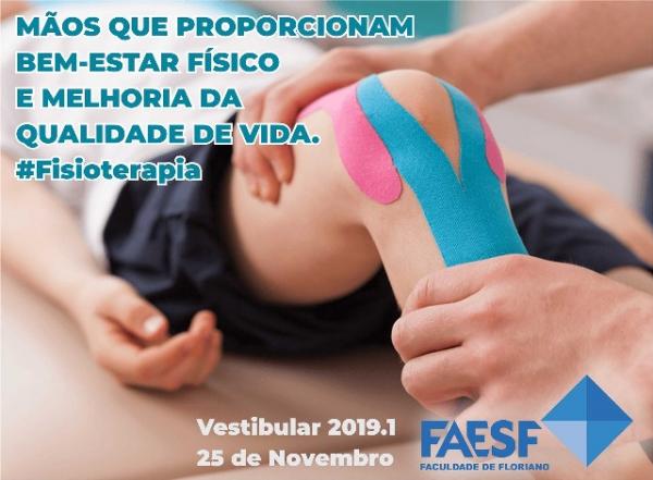 Provas do vestibular da FAESF acontecem dia 24 de novembro.(Imagem:FAESF)