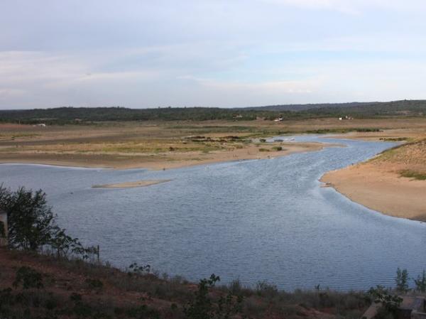 Nível do reservatório está com apenas 1,2% de sua capacidade.(Imagem:Rosa Melo/Arquivo pessoal)