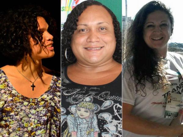 Maria Clara, Maria Laura e Deborah usaram nome social no Enem.(Imagem:Arquivo pessoal/Catarina Costa/G1)