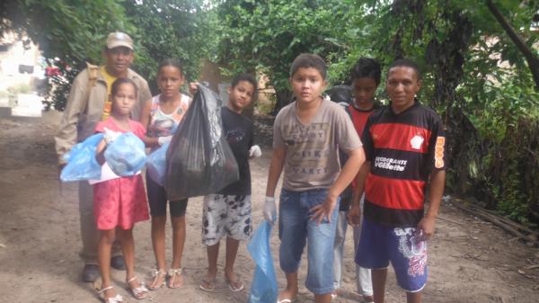 Escola Municipal realiza mutirão de combate a dengue.(Imagem:FlorianoNews)