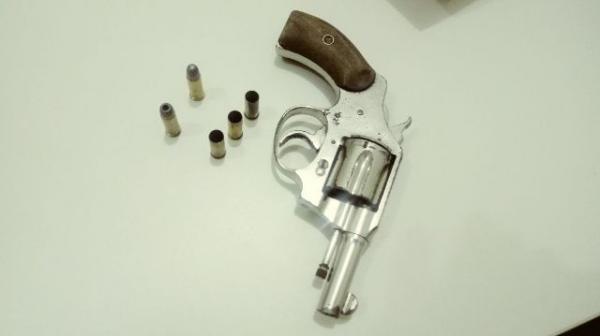 Arma utilizada no assalto(Imagem:FlorianoNews)