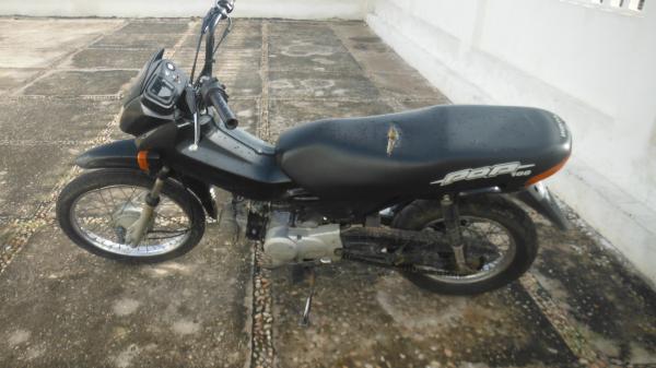 PM recuperou mais uma moto roubada em Floriano.(Imagem:FlorianoNews)