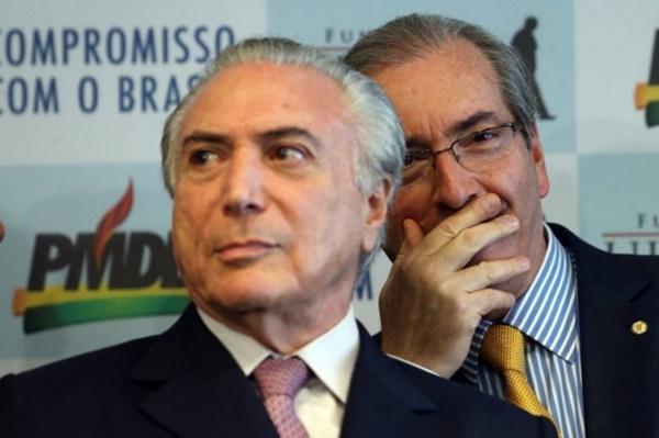 Michel Temer e Eduardo Cunha(Imagem:Andre Dusek/Estadão)