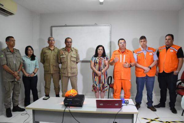 Reunião no Corpo de Bombeiros(Imagem:Divulgação)