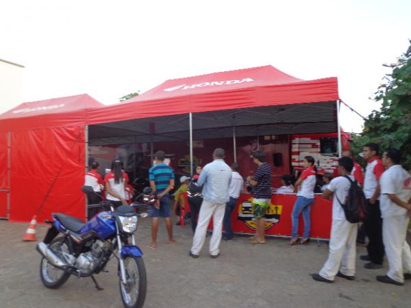 Cajueiro Motos de Floriano realizou abertura do Curso de Pilotagem para motociclistas.(Imagem:FlorianoNews)
