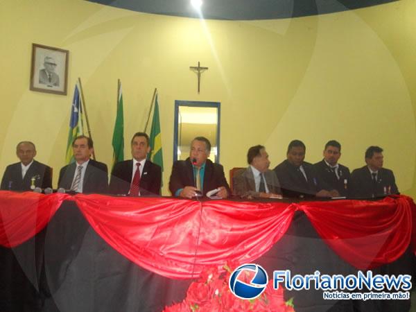 Câmara Municipal realiza Sessão Solene em homenagem à Maçonaria.(Imagem:FlorianoNews)