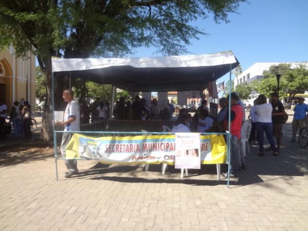 SMS realizou ações pelo Dia Mundial de Combate à Hepatite em Floriano.(Imagem:FlorianoNews)