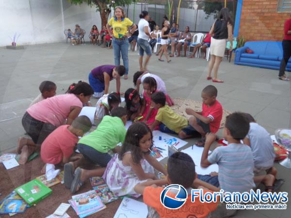 Rotary e Casa da Amizade realizam atividade recreativa para crianças de Floriano.(Imagem:FlorianoNews)