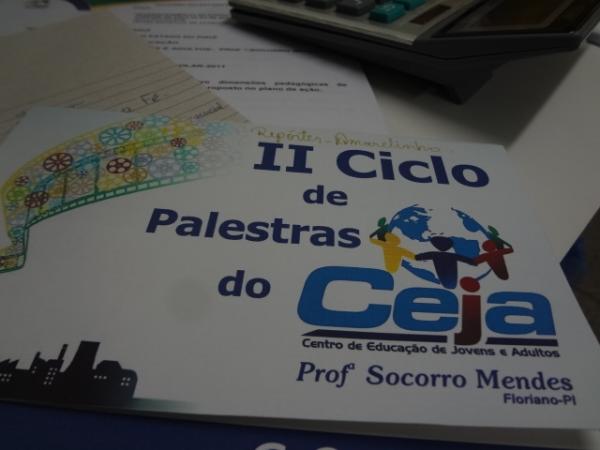 CEJA de Floriano realizará 2º Ciclo de Palestras(Imagem:FlorianoNews)