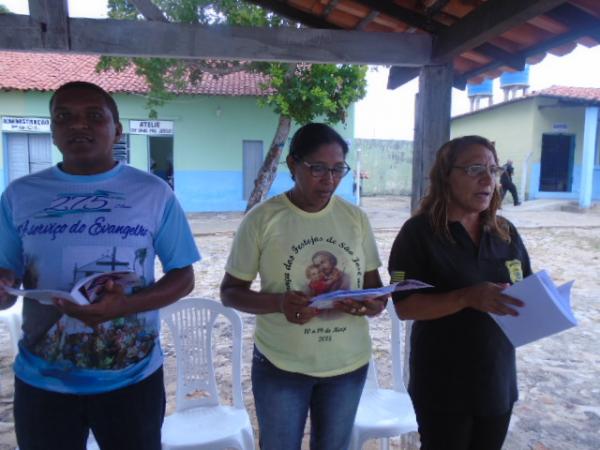 Pastoral Carcerária promove Missa de Páscoa na penitenciária de Floriano.(Imagem:FlorianoNews)