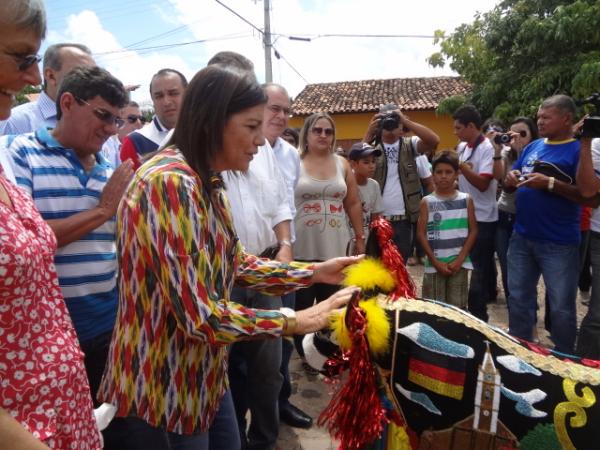 Roseana Sarney é recebida com festa em Barão de Grajaú.(Imagem:FlorianoNews)