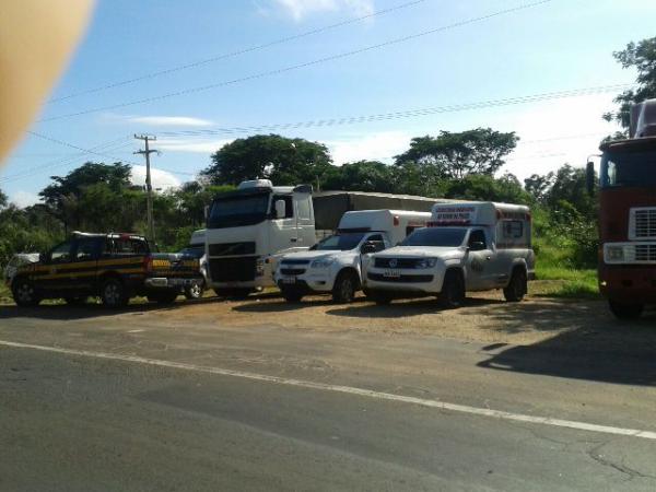 PRF retém ambulâncias irregulares em rodovias do Piauí.(Imagem:PRF)