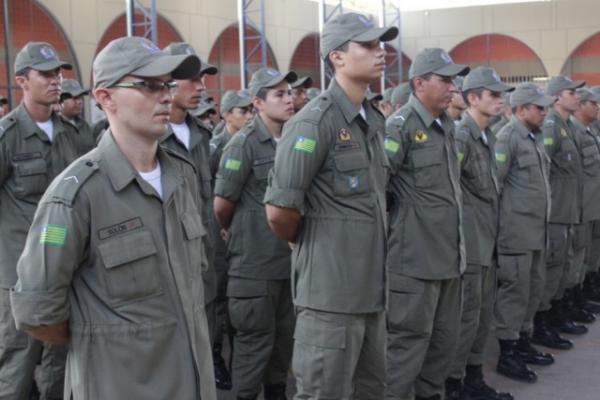 BPM de Floriano recebe novos soldados para reforçar policiamento.(Imagem:PMPI)