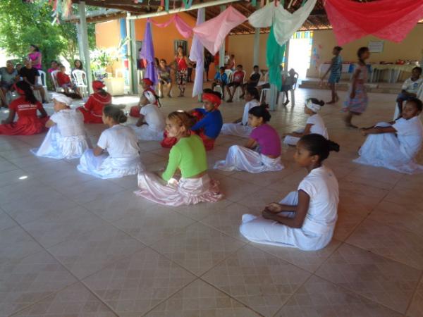 Escolas da zona rural desenvolvem projeto sobre a cultura dos ensinamentos religiosos.(Imagem:FlorianoNews)