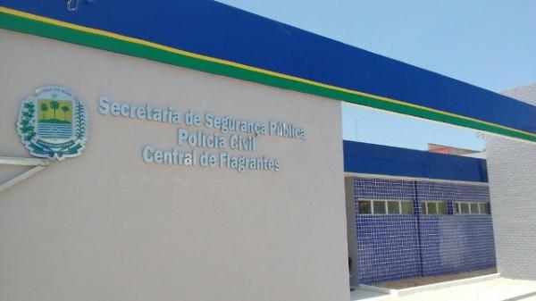 Central de Flagrantes de Parnaíba.(Imagem:Divulgação / SSP-PI)