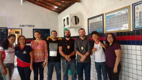 Polícia Civil realiza palestra sobre disciplina em escola de Barão de Grajaú.(Imagem:Divulgação/Polícia Civil)