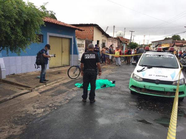 Vigilante é assassinado após reagir a tentativa de assalto(Imagem:Murilo Lucena / TV Clube)