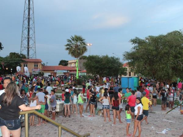 Carnaval de rua conquista público na cidade de Barras.(Imagem:Catarina Costa / G1)