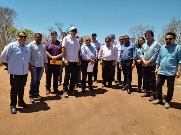 Avelino Neiva em visita a Floriano (Imagem:FlorianoNews)