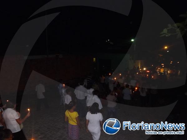 Procissão encerrou os festejos de Nossa Senhora de Fátima em Floriano.(Imagem:FlorianoNews)