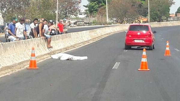 Agricultor morre atropelado ao tentar atravessar BR-316.(Imagem:Cidadeverde.com)