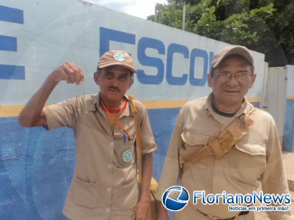 Agentes alertam para a grande quantidade de larvas da dengue encontradas em residências.(Imagem:FlorianoNews)