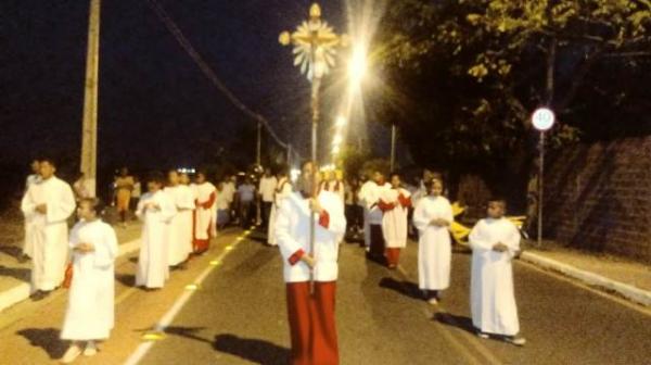 Festejo de São Cristóvão é encerrado com procissão e missa em Floriano.(Imagem:FlorianoNews)