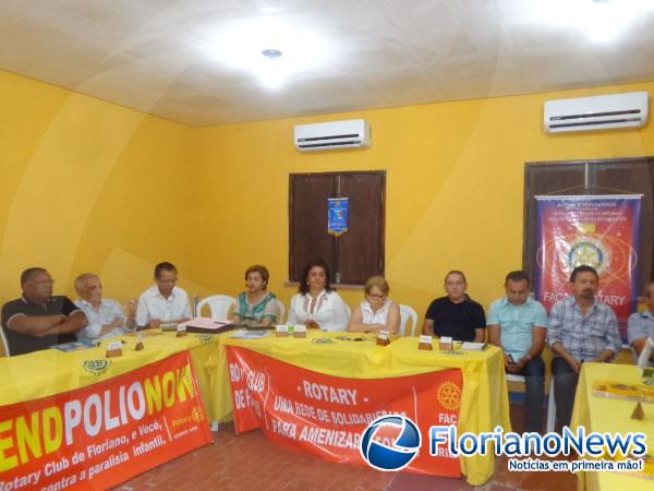Rotary Club de Floriano celebra a visita do Rotary de Amarante.(Imagem:FlorianoNews)