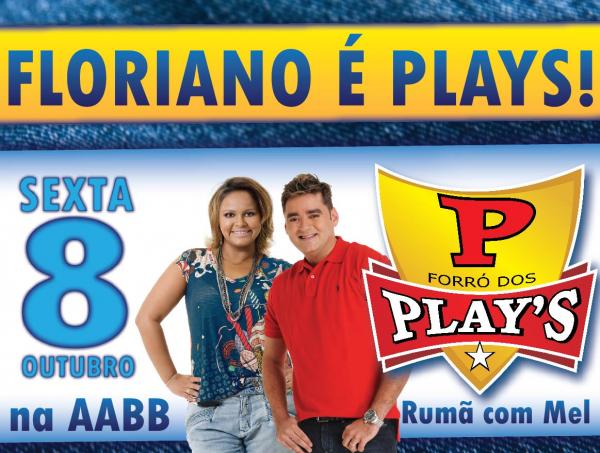 Forró dos Plays - dia 08 de Outubro(Imagem:divulgação)