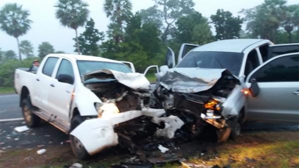 Sete pessoas ficam gravemente feridas em acidente no interior do Piauí.(Imagem:PRF-PI)