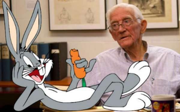 Morre Bob Givens, animador do Pernalonga, aos 99 anos.(Imagem:Reprodução)