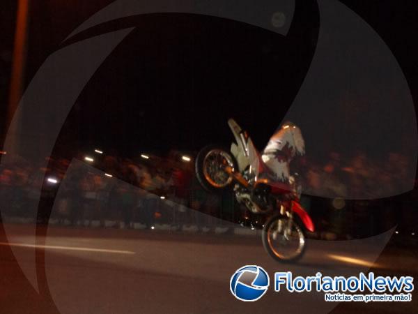 Cajueiro Motos promove show de manobras em Floriano.(Imagem:FlorianoNews)